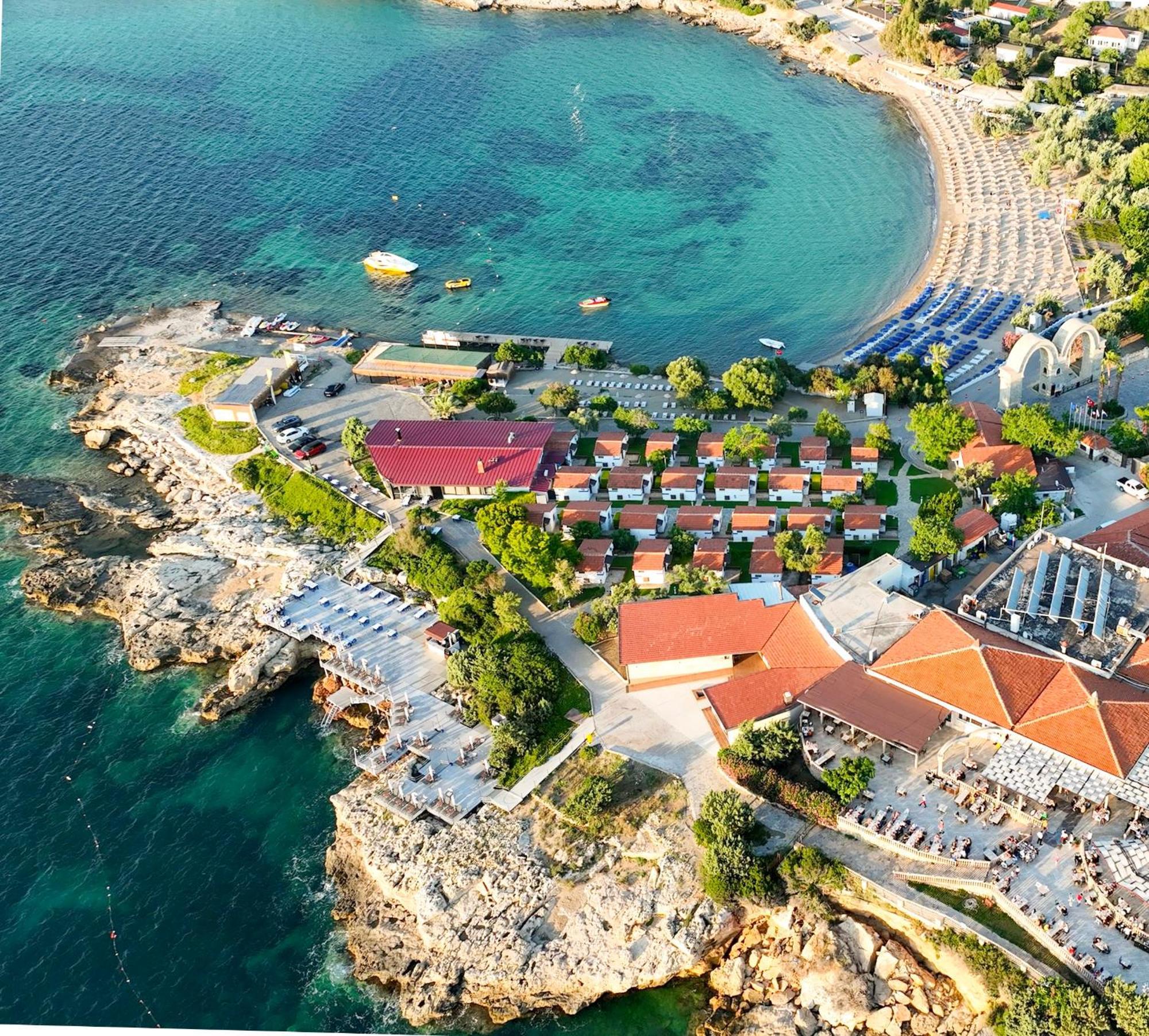 Maya Bistro Hotel & Beach Siğacık Exterior foto